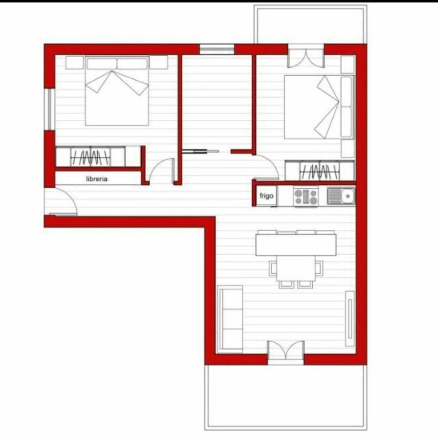 Central And Cosy Apartament ボローニャ エクステリア 写真